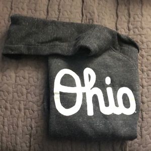 Homage unisex script Ohio hooded sweatshirt